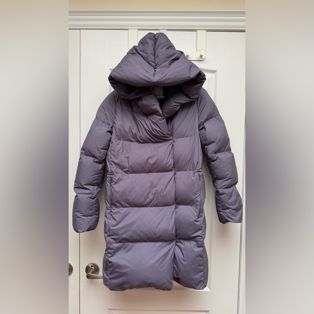 Babaton - Purple duvet puffer mid - XS - Picture 4 of 12